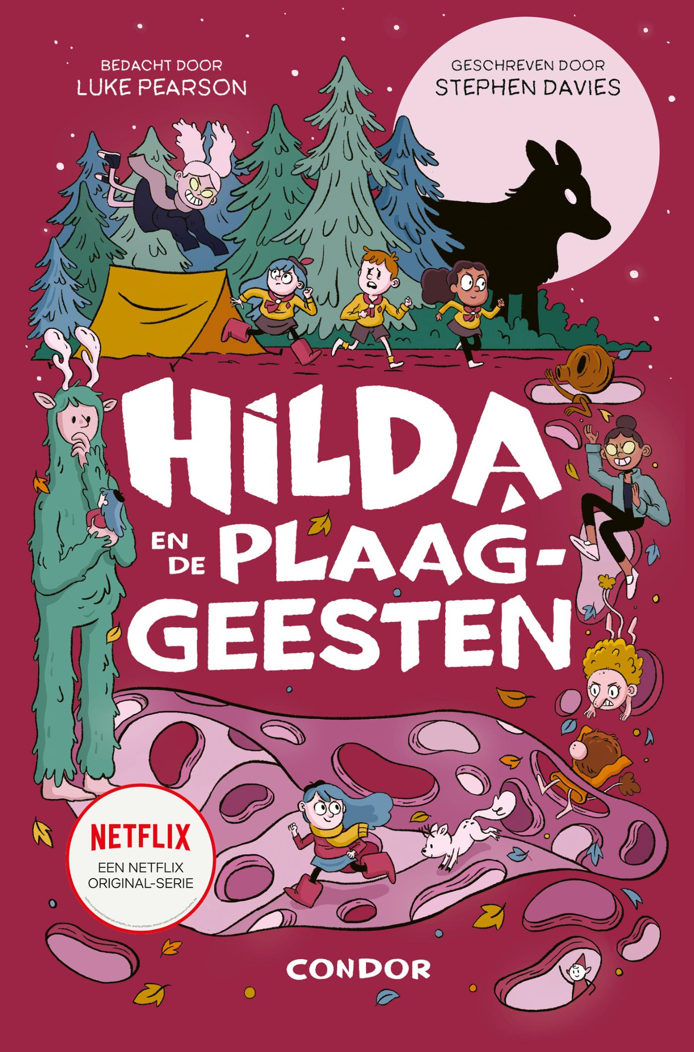 Omslag van Hilda en de plaaggeesten
