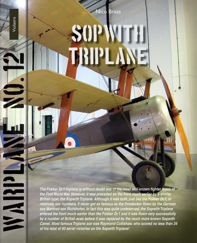 Omslag van Warplane 12: Sopwith Triplane