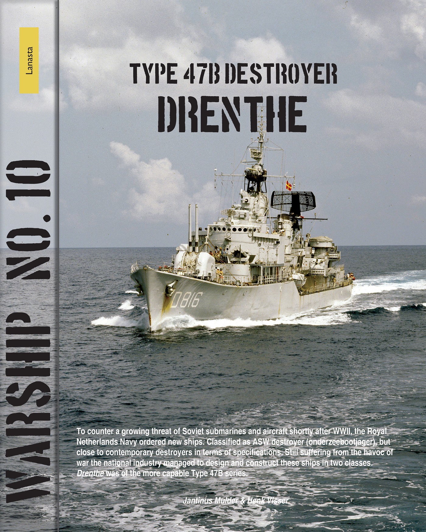 Omslag van Type 47B Destroyer Drenthe