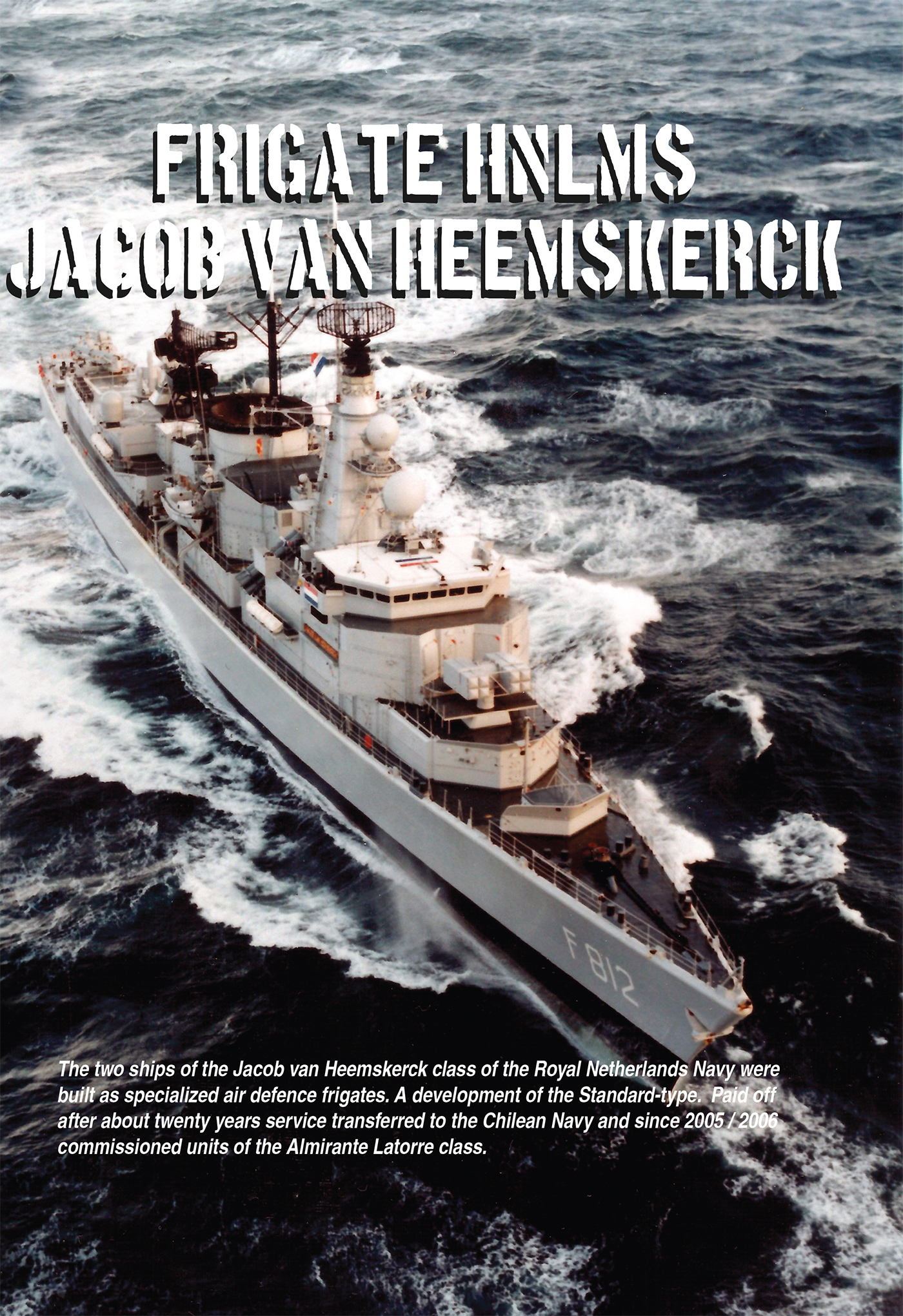 Omslag van Frigate HNLMS Jacob van Heemskerck