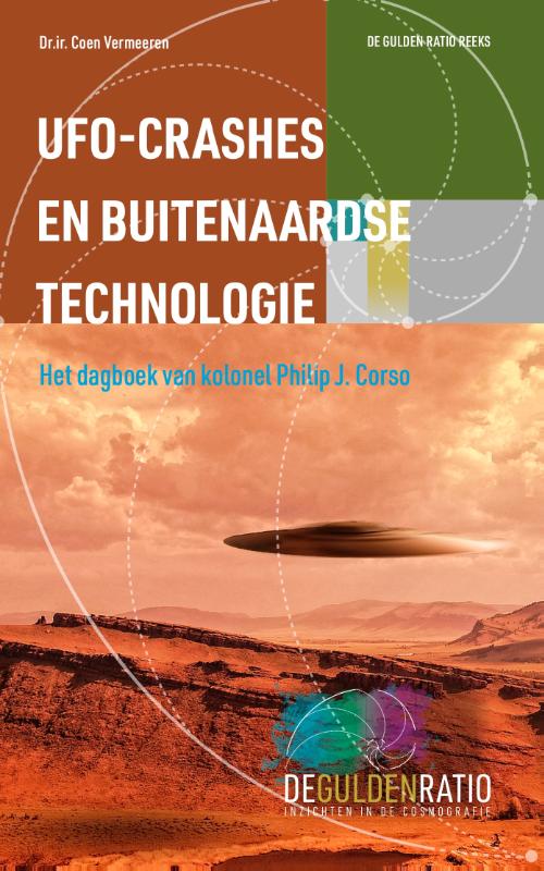 Omslag van UFO-crashes en buitenaardse technologie