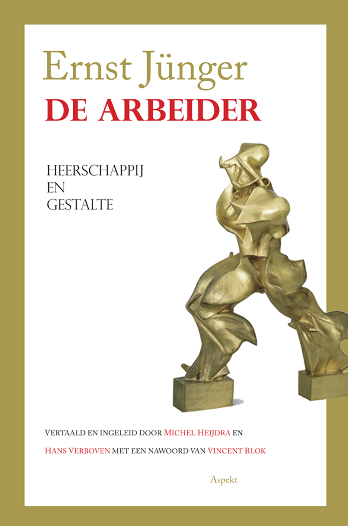 Omslag van De arbeider