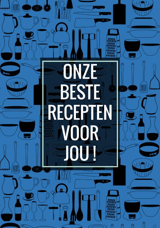 Omslag van Afscheid Collega, Juf, Meester - Recepten Invulboek / Receptenboek: Onze Beste Recepten Voor Jou!