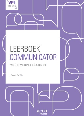 Omslag van Leerboek communicator voor verpleegkunde