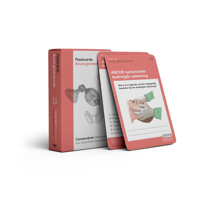 Omslag van Flashcards Acute Geneeskunde