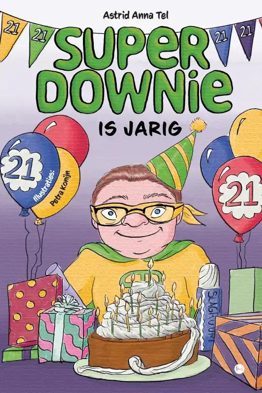Omslag van SuperDownie is jarig!