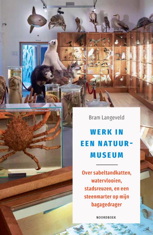 Omslag van Werk in een natuurmuseum