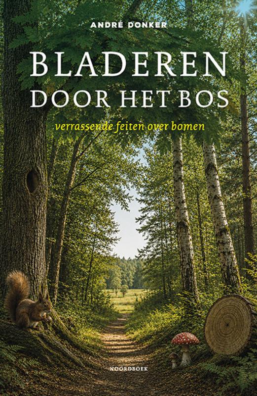 Omslag van Bladeren door het bos