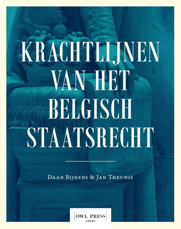 Omslag van Krachtlijnen van het Belgisch staatsrecht