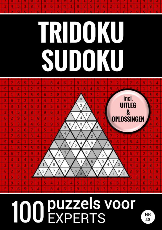 Omslag van Tridoku Sudoku - 100 Puzzels voor Experts - Nr. 43