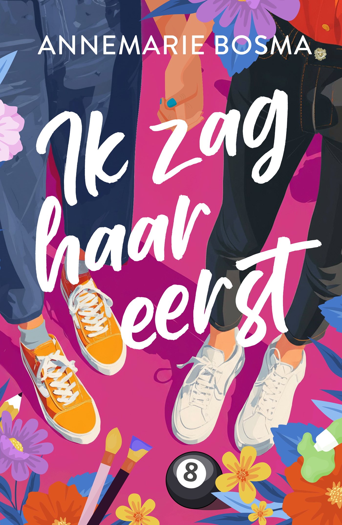 Omslag van Ik zag haar eerst