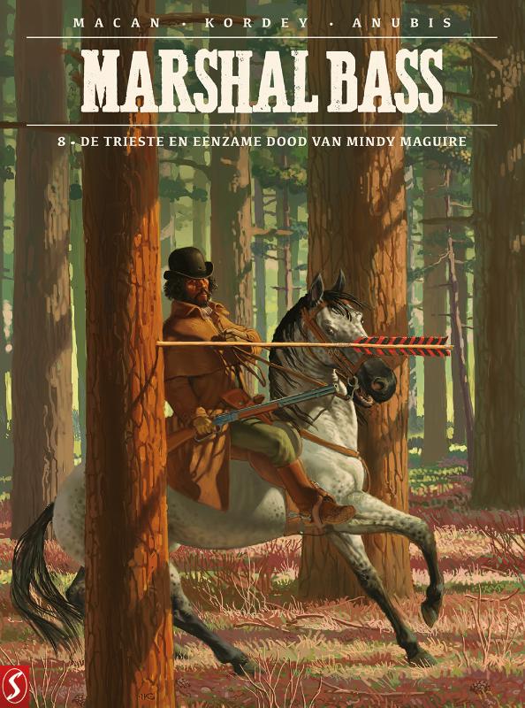 Omslag van Marshal Bass 8: De trieste en eenzame dood van Mindy Maguire