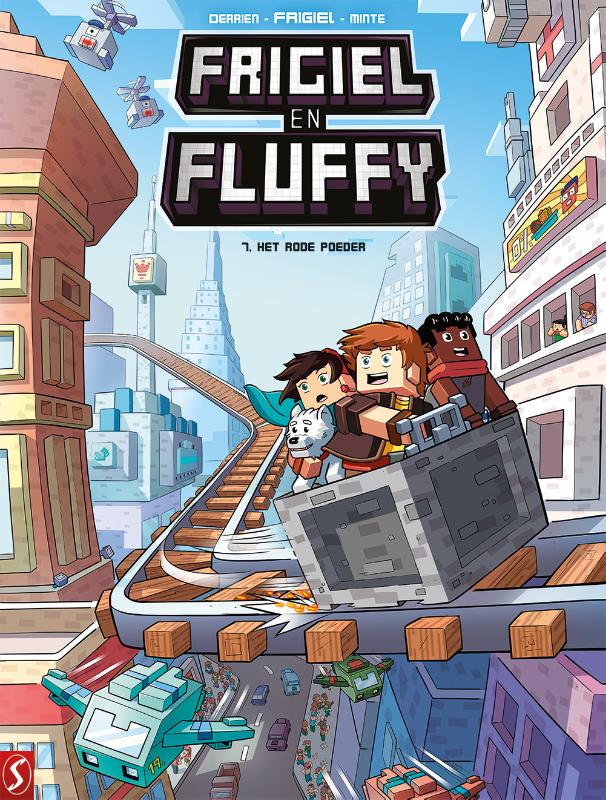 Omslag van Frigiel en Fluffy 7: Het rode poeder