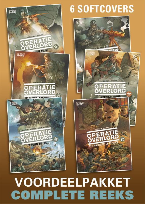 Omslag van Operatie Overlord PAKKET (1 tm 6)