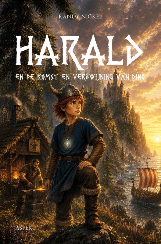 Omslag van Harald en de komst en verdwijning van Dino