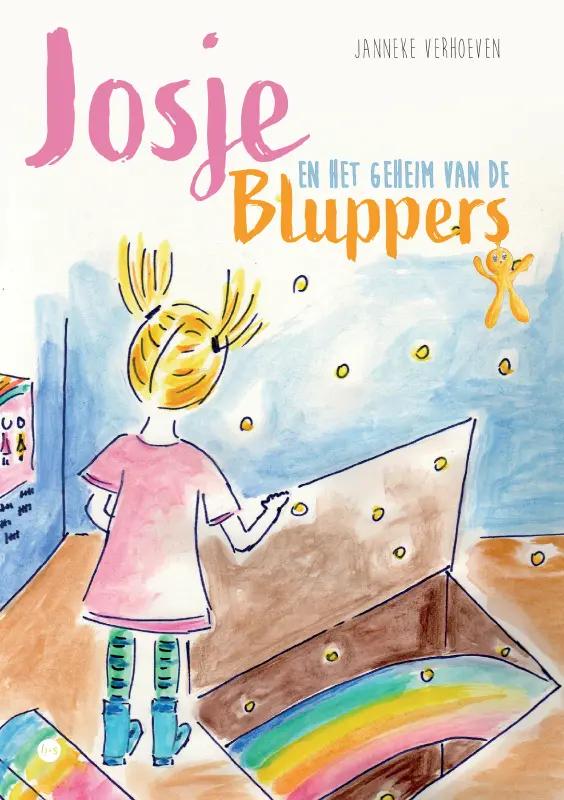 Omslag van Josje en het geheim van de Bluppers
