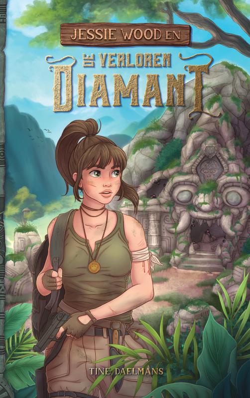 Omslag van Jessie Wood en de Verloren Diamant