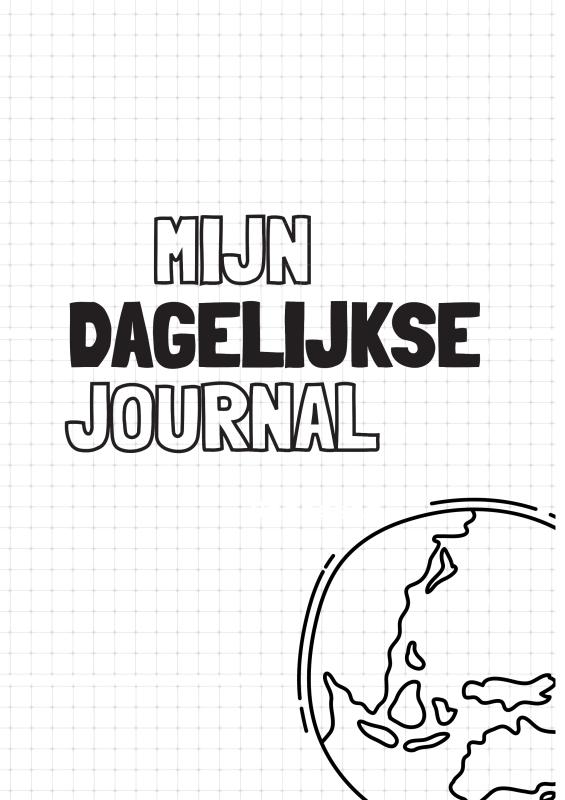 Omslag van Mijn Dagelijkse Journal - Kinderen, Tieners