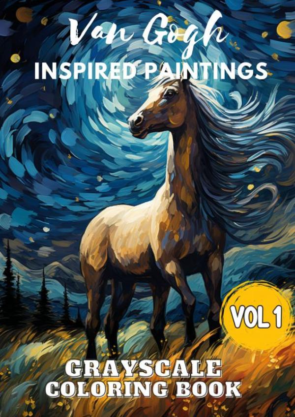 Omslag van Van Gogh Inspired Paintings Vol 1