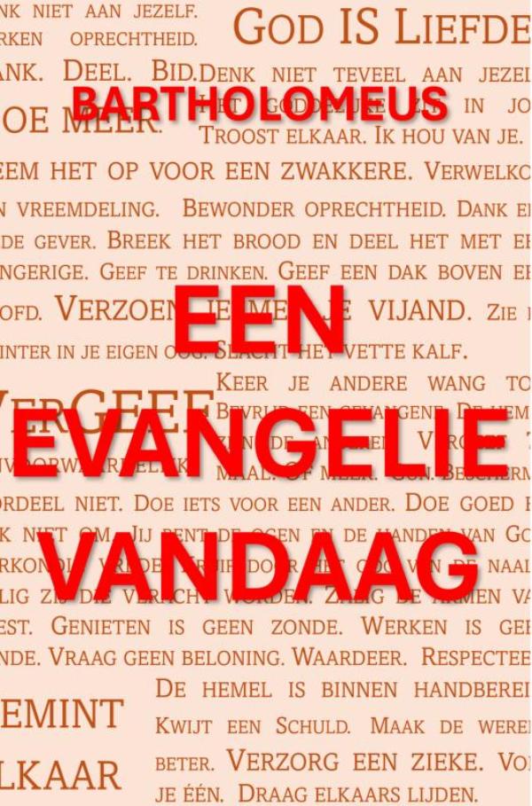 Omslag van Het Evangelie zoals opgeschreven door Bartholomeus