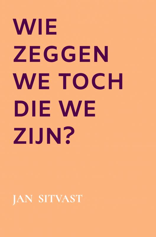Omslag van Wie zeggen we toch die we zijn?