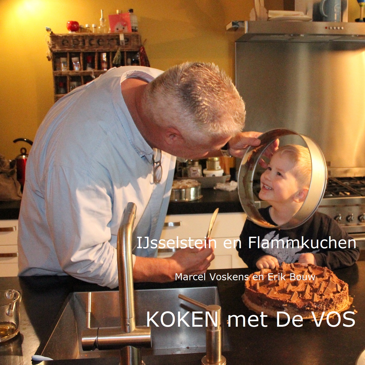 Omslag van IJsselstein en Flammkuchen