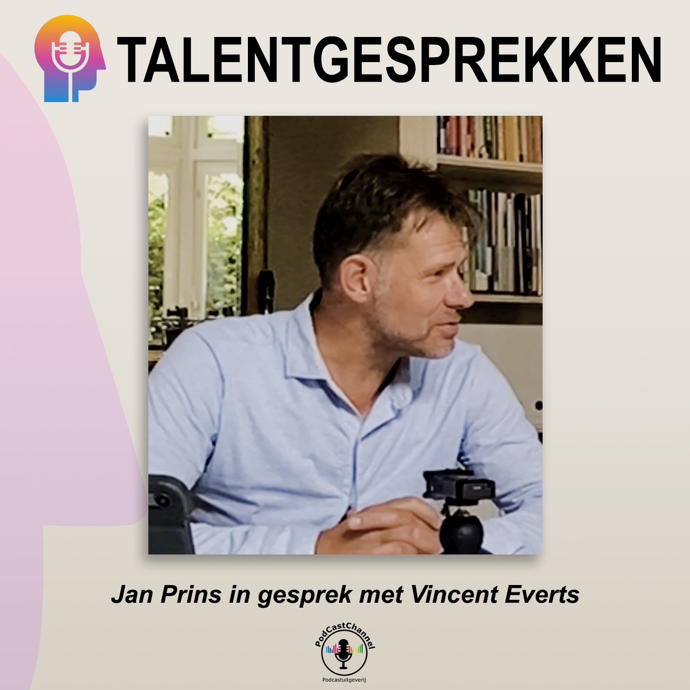 Omslag van Jan Prins in gesprek met Vincent Everts