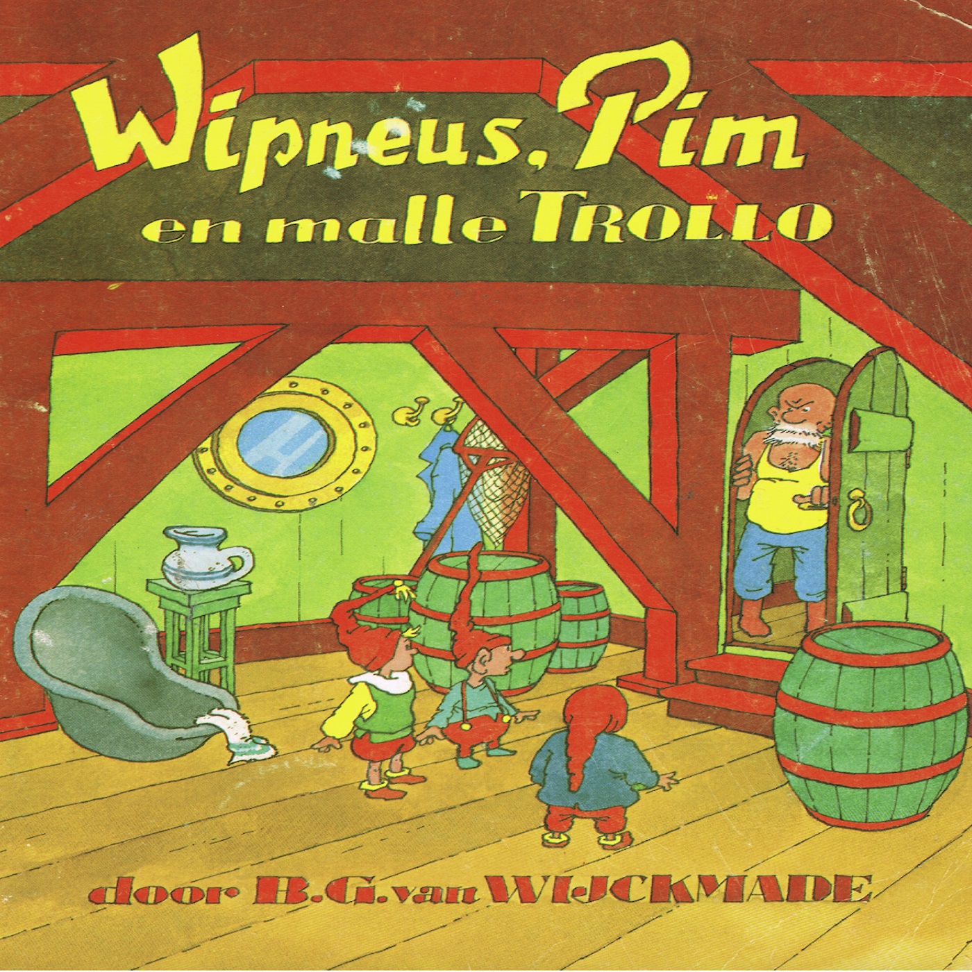 Omslag van Wipneus, Pim en malle Trollo