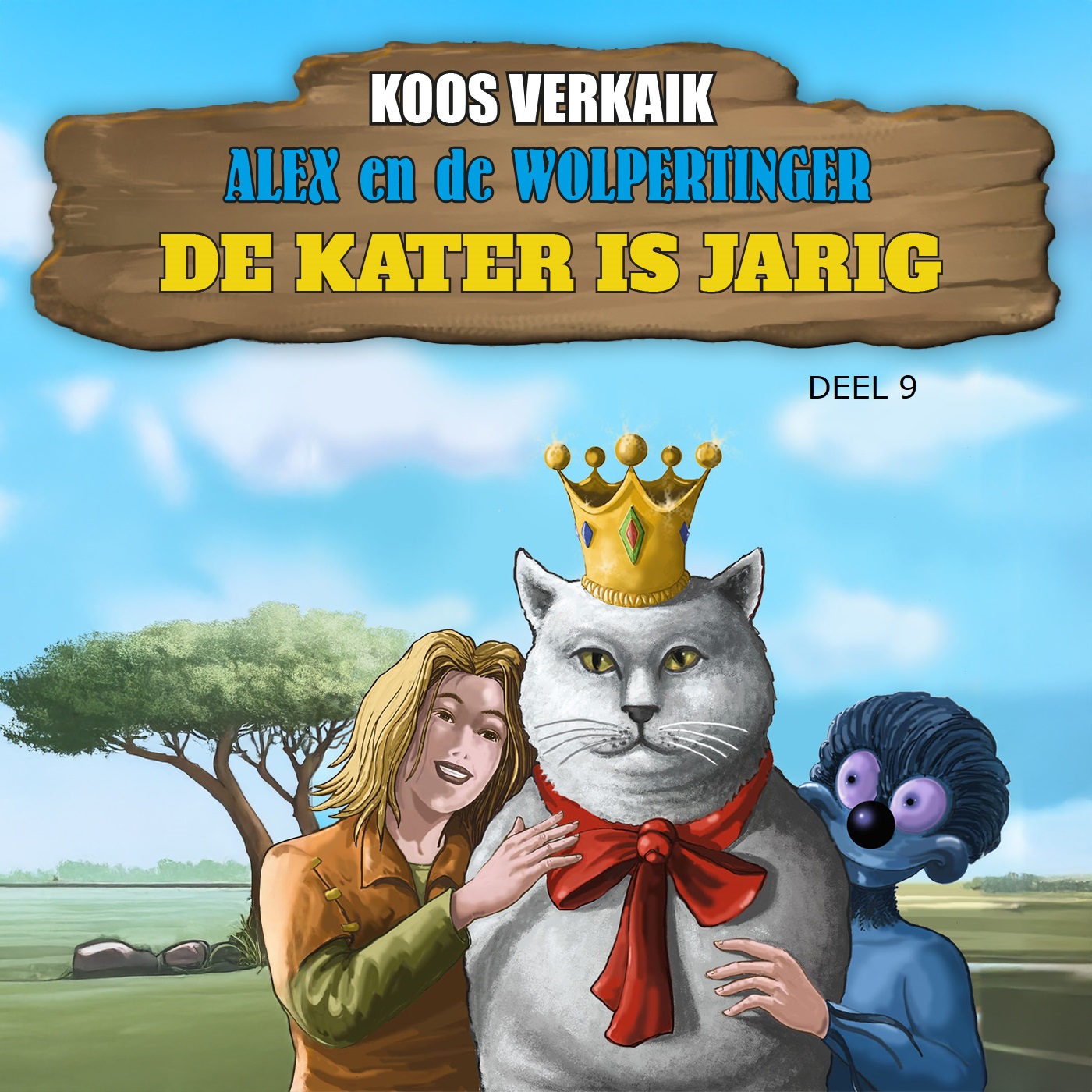 Omslag van De kater is jarig