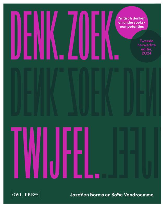 Omslag van Denk. Zoek. twijfel.