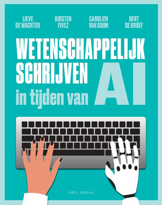 Omslag van Wetenschappelijk schrijven in tijden van AI