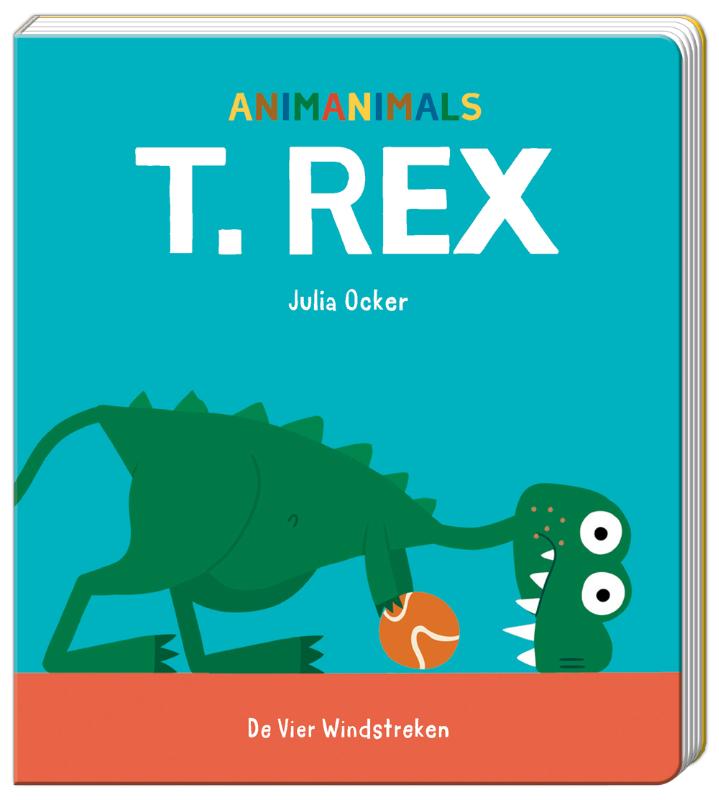 Omslag van Animanimals. T. rex
