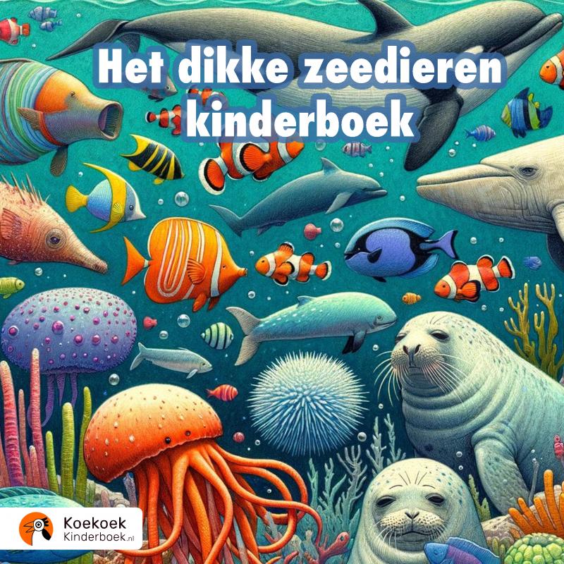 Omslag van Het dikke zeedieren kinderboek