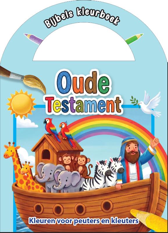 Omslag van Bijbels kleurboek oude testament