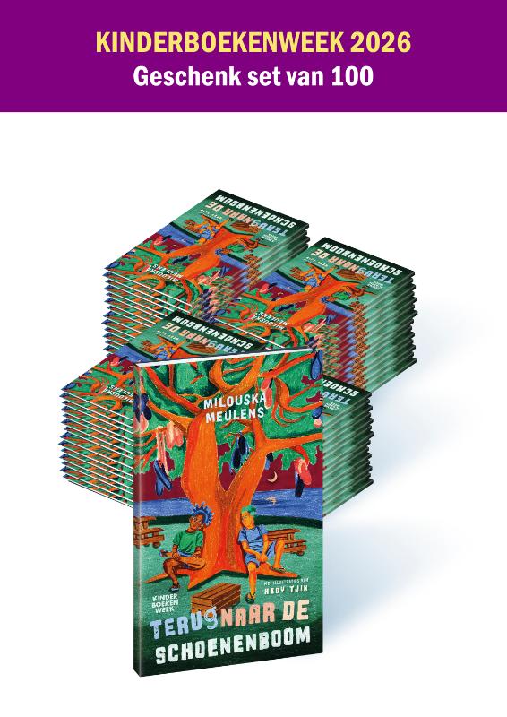 Omslag van Terug naar de schoenenboom - Kinderboekenweekgeschenk set van 100 ex. Kinderboekenweek 2026