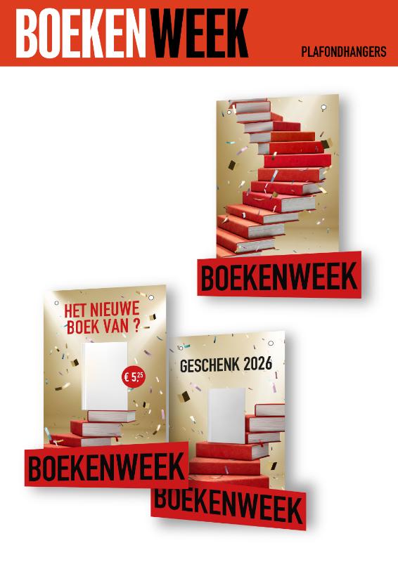 Omslag van Plafondhangers Boekenweek 2026