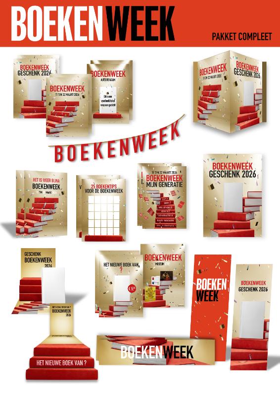 Omslag van Pakket Compleet Boekenweek 2026