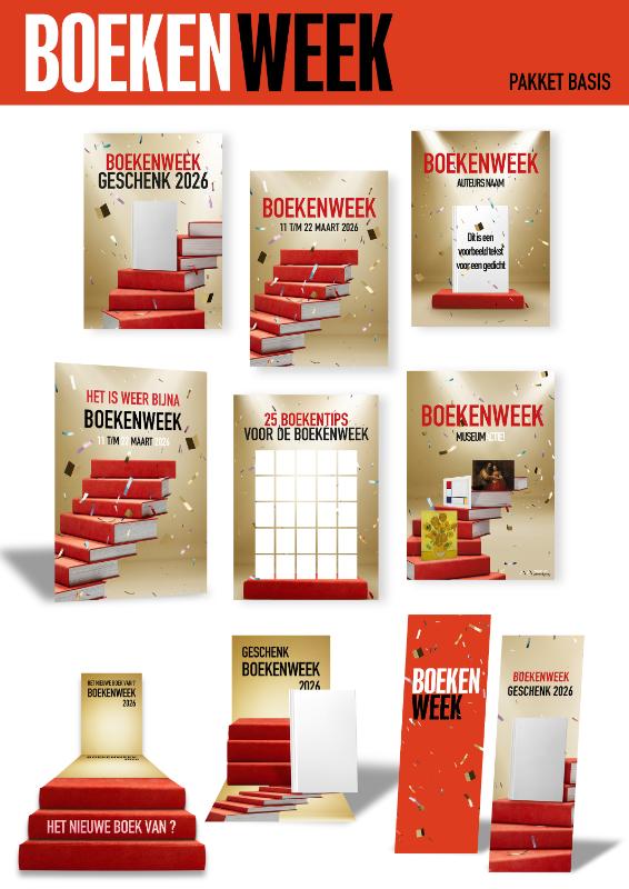 Omslag van Pakket Basis Boekenweek 2026