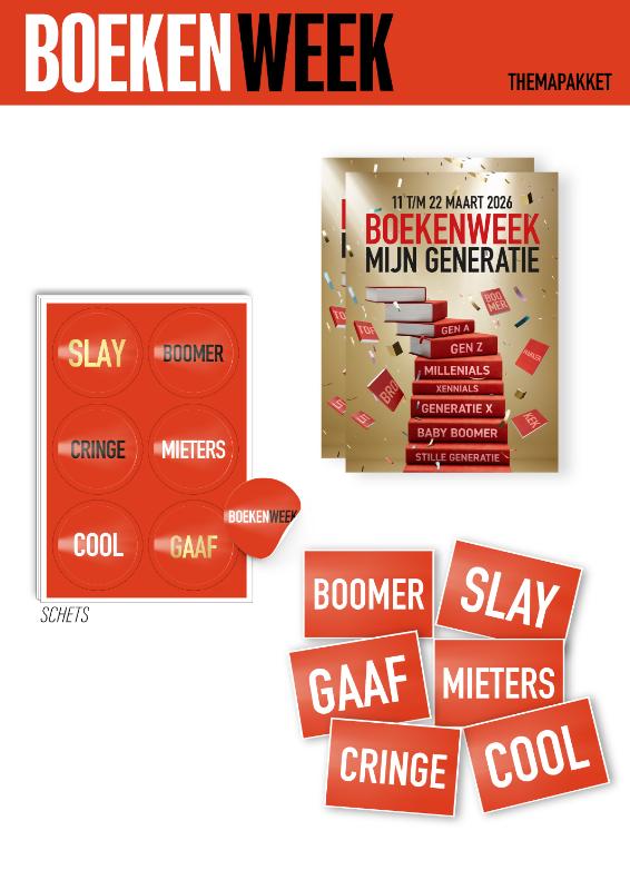 Omslag van Themapakket Boekenweek 2026
