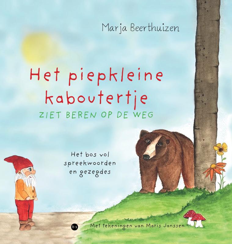 Omslag van Het piepkleine kaboutertje ziet beren op de weg