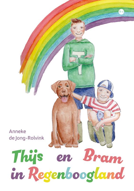 Omslag van Thijs en Bram in Regenboogland