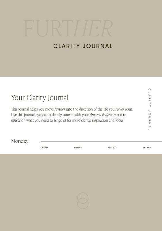 Omslag van Further Clarity Journal