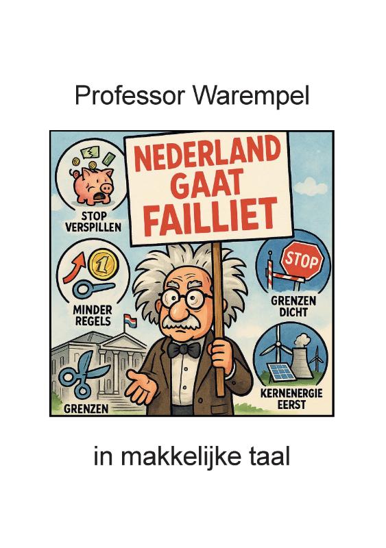 Omslag van Nederland gaat failliet