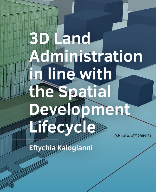 Omslag van 3D Land Administration in line with the Spatial Development Lifecycle