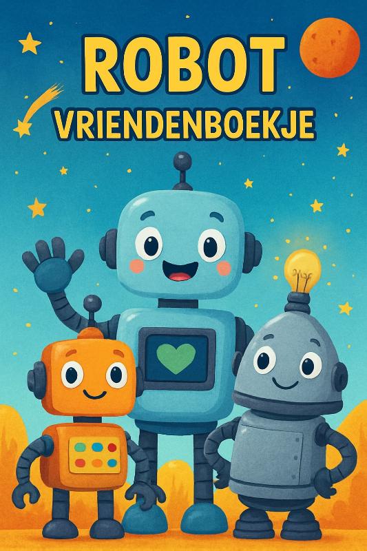 Omslag van Robot Vriendenboekje