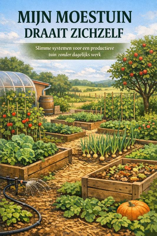 Omslag van Mijn Moestuin Draait Zichzelf