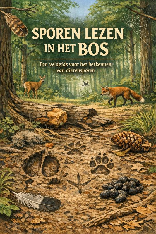 Omslag van Sporen Lezen in het Bos