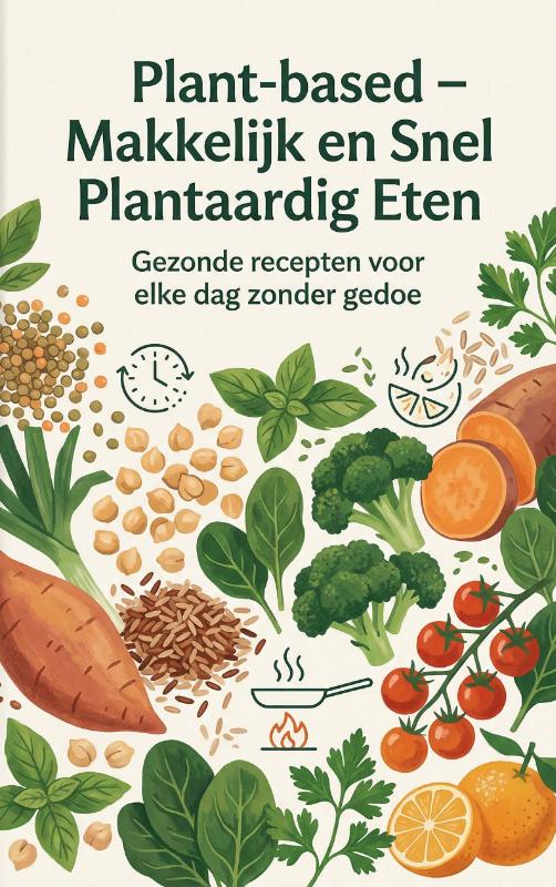 Omslag van Plant-based - Makkelijk en Snel Plantaardig Eten