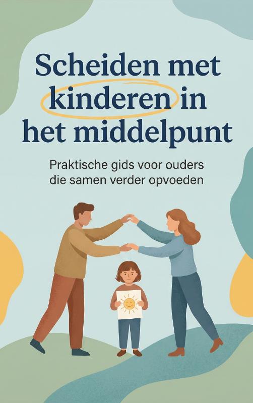 Omslag van Scheiden met kinderen in het middelpunt