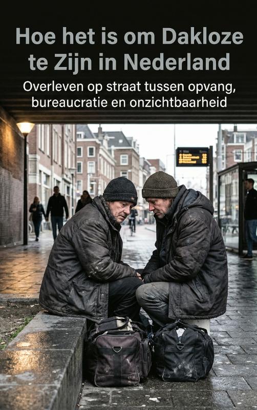 Omslag van Hoe het is om Dakloze te Zijn in Nederland